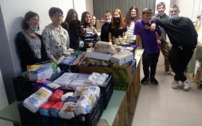 LA RACCOLTA PRO-CARITAS DEI RAGAZZI DI OSTERIA NUOVA
