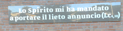 Lo Spirito mi ha mandato a portare il lieto annuncio