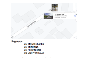 Benedizione delle Famiglie DOMENICA 27 MARZO ORE 16:00- Primo incontro Via Mentana – piazzetta in fondo (lato Pesaro)